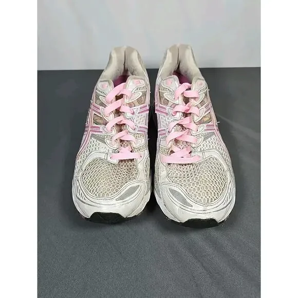 Asics Gel Kayano 16 Womens 9.5 Running Shoes Pink Silver White T050N - Picture 2 of 16